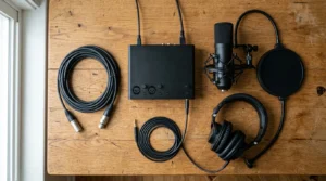Kit home studio para iniciante: o que comprar primeiro (e o que esperar)