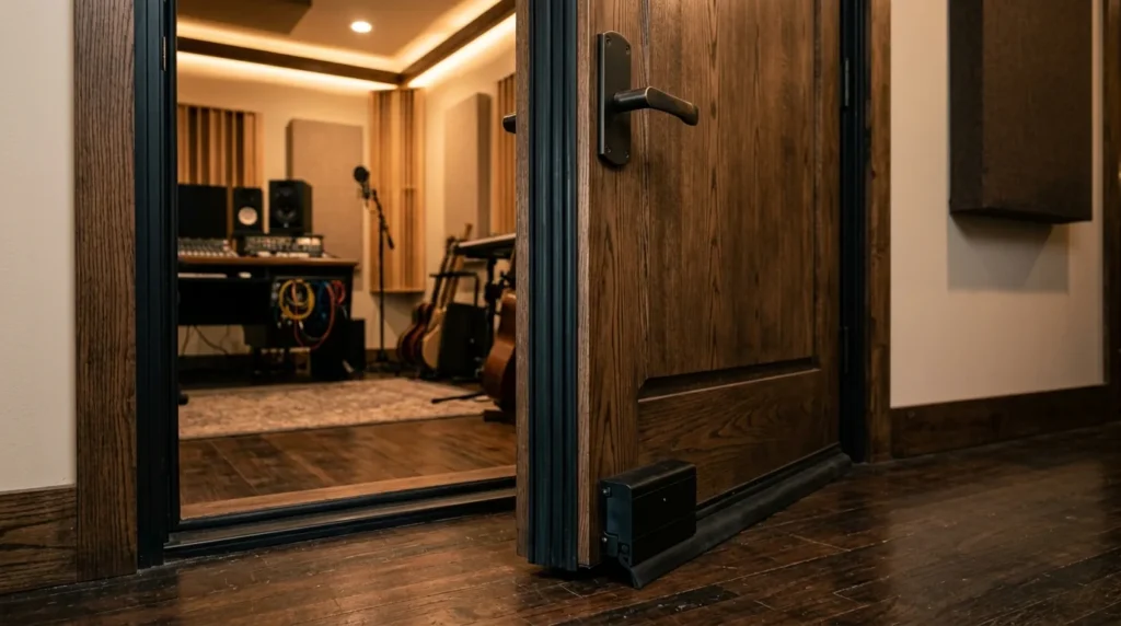Porta acústica: quanto isola de verdade e as alternativas mais baratas
